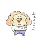 Afro-hair is grandmather（個別スタンプ：36）