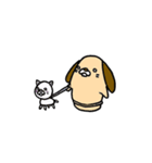 はにワンこ（個別スタンプ：12）