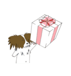 パピヨンのテンちゃん（個別スタンプ：34）