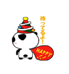 Happyパンダのパッピー (日本語版)（個別スタンプ：39）