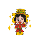 Lucky God came（個別スタンプ：12）