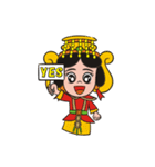 Lucky God came（個別スタンプ：15）