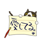 ～想いを伝える～手紙ねこ（個別スタンプ：2）