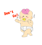 Pink Hair Baby（個別スタンプ：30）