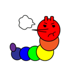 Rainbow Bug（個別スタンプ：12）