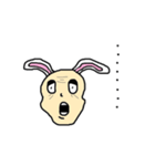 耳がウサギっぽい爺ちゃん（個別スタンプ：18）