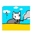 おやじ猫（個別スタンプ：22）