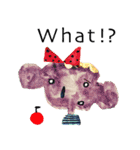 wishy washy（個別スタンプ：22）