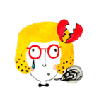 水玉印（個別スタンプ：9）