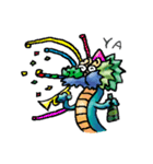 chinese dragon（個別スタンプ：22）