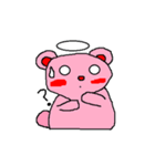 Pink Bear Angel（個別スタンプ：13）