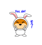 豆柴ウサギ（個別スタンプ：31）