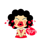 AMA Girl (Thai)（個別スタンプ：6）