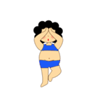 AMA Girl (Thai)（個別スタンプ：36）