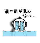 ハナタレ小僧毛が三本（個別スタンプ：36）