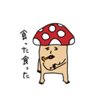 きのこさんの日常（個別スタンプ：19）