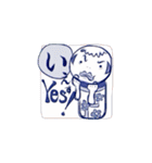 かきくけこけし帳（個別スタンプ：2）