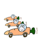宇宙ネコと地球ウサギ（個別スタンプ：28）