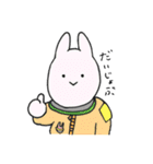 宇宙ネコと地球ウサギ（個別スタンプ：35）