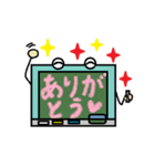 黒板くん パート1（個別スタンプ：13）