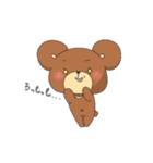 ふにくま（個別スタンプ：3）