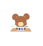 ふにくま（個別スタンプ：17）