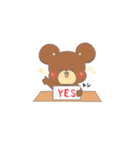 ふにくま（個別スタンプ：18）