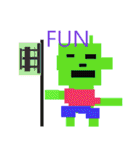 The silly alien,JIN（個別スタンプ：21）