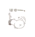 しろねこ家族 パパ編（個別スタンプ：2）