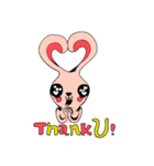 The Black Eyed Rabbit（個別スタンプ：1）