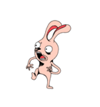 The Black Eyed Rabbit（個別スタンプ：7）