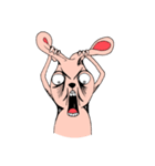 The Black Eyed Rabbit（個別スタンプ：22）