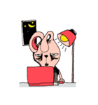 The Black Eyed Rabbit（個別スタンプ：25）