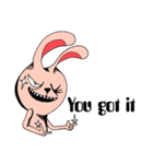 The Black Eyed Rabbit（個別スタンプ：30）