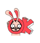 The Black Eyed Rabbit（個別スタンプ：31）