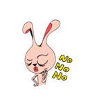 The Black Eyed Rabbit（個別スタンプ：35）