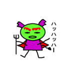 天使と悪魔？（個別スタンプ：25）