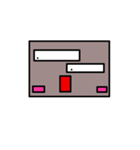 カクカクくん（個別スタンプ：10）