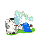 三毛猫くもり（個別スタンプ：3）