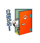 三毛猫くもり（個別スタンプ：4）