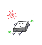 四角さん ③（個別スタンプ：7）