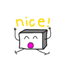 四角さん ③（個別スタンプ：20）
