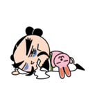 ナギナミさんとイナバくん（個別スタンプ：13）