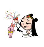 ナギナミさんとイナバくん（個別スタンプ：20）