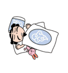 ナギナミさんとイナバくん（個別スタンプ：26）