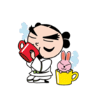 ナギナミさんとイナバくん（個別スタンプ：30）