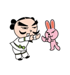 ナギナミさんとイナバくん（個別スタンプ：32）