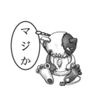 つぎはぎ猫人形の「パッチー」（個別スタンプ：12）