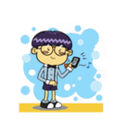 ウィルソンの日常生活（個別スタンプ：35）
