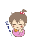 可愛い私の赤ちゃん、女の子ver（個別スタンプ：6）